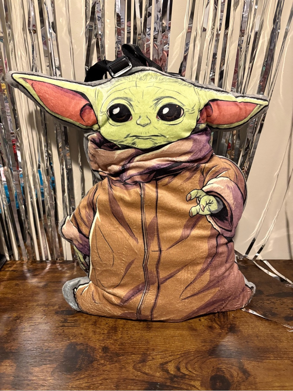 Star Wars The Child (Grogu) Plush Kids Backpack Green Brown Pink